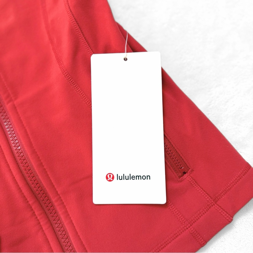 NWT Lululemon Define Jacket Luon — Persian Red — Size 4 — RARE (2018 Release) 🦄 - Picture 12 of 12